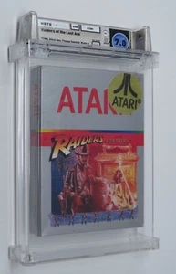 Raiders of the Lost Ark Atari 2600 Video Game Wata Graded 7.0 Factory Sealed - Picture 1 of 7