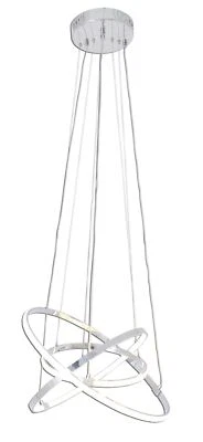 LED Hänge-/Pendelleuchte 45W/230V Dimmbar Fernbedienung Ø50cm 3600lm Höhe 120cm - Bild 1 von 2