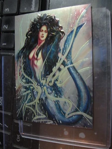 The Best of Olivia PROMO Card All-Chromium Comic Images 1994 Chrome Mermaid come nuova - Foto 1 di 2