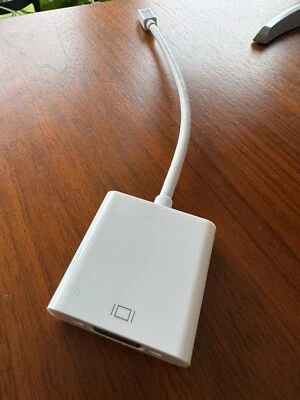 Apple Mini Display Port Thunderbolt to VGA Adapter (blue) - Image 1 of 4