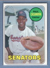 1969 Topps #486 Paul Casanova (e) EX-MT  GOWABB