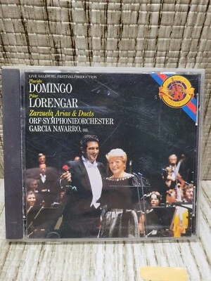 Zarzuela Arias & Duets - Placido Domingo & Pilar Lorengar USED CD Foto 1 de 3