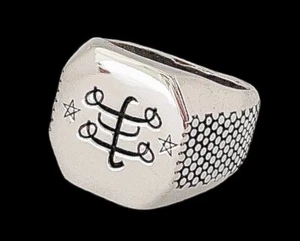 Baha'i 925 sterling silver ring "ringstone" symbol bahai gift multi - Picture 1 of 10