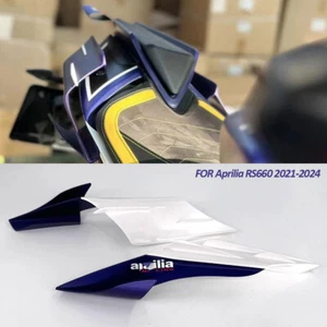 FOR Aprilia RS660 2021-2024 2025 rear tailboard wing Fixed wing fixed winglet - Picture 1 of 23