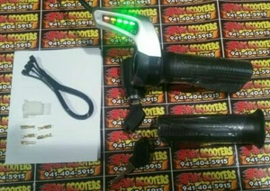 Universal Electric Scooter Bike Throttle w Indicator & lock switch 24 Volts - Picture 1 of 2