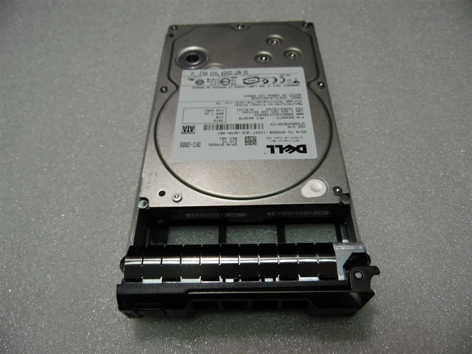 1TB 7.2K 3Gb/s DELL HDD SATA 3.5" GEN 11 12 13 SERVER POWEREDGE YR660 - Image 1 of 3