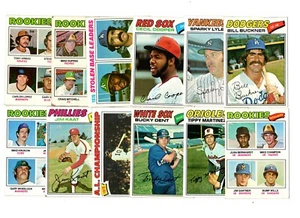 795+ count lot 1977 Topps Baseball Cards Low-Grade Starter Set - Picture 1 of 2
