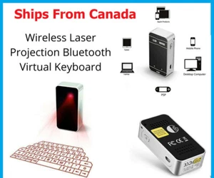 Bluetooth laser projection virtual keyboard - Picture 1 of 7