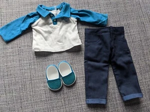 Boy Cool Casual New Truly Me Meet Outfit American Girl Doll Clothes - Picture 1 of 2