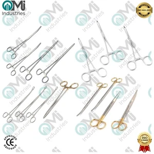 Set 21 Pezzi Mix Pinze Termostate e Forbici Strumenti Chirurgici Veterinari - Foto 1 di 3