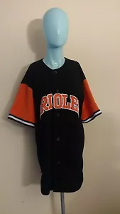 MAGLIA BALTIMORE ORIOLES MLB STARTER MORBIDA POLI CUCITA LETTERE LOGO-RICAMATA M - Foto 1 di 12