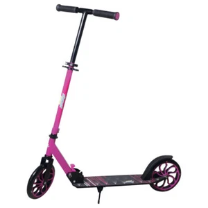 Cityroller Scooter 200mm klappbar Roller schwarz Pink ABEC7 höhenverstell. 100kg - Bild 1 von 1