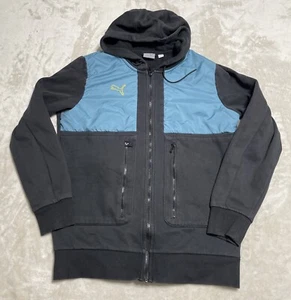 Porsche Design X Puma Hoodie Jacket Men's Size Small Gray Blue Full Zip Thermal - Picture 1 of 10