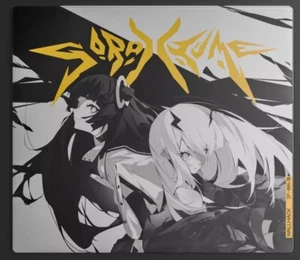 ✨ Wallhack SP-004 Limited Edition: Twins Sora & Yume Glass Mousepad | Fast Ship✨ - Picture 1 of 1