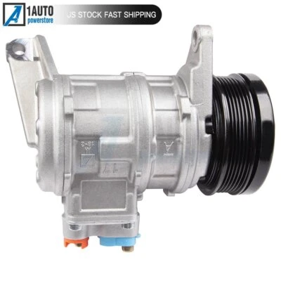 A/C AC Compressor For 1996-2000 Chrysler Grand Voyager Dodge Caravan Plymouth - Image 1 of 4
