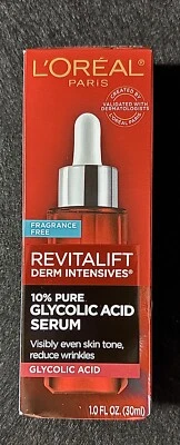 🔥 新! L’Oreal Revitalift Derm Intensives 10% 纯乙醇酸精华液 – 1.0 液量 — 第 1/4 张图片