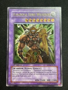 Elemental Hero Wildedge (V.2 - Ultimate Rare) - English - Picture 1 of 1