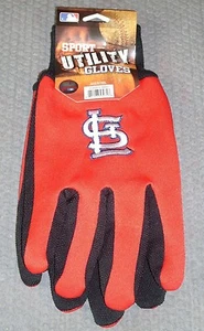 MLB St. Louis Cardinals Utility Handschuhe rot mit schwarzer Handfläche von FOCO - Bild 1 von 2