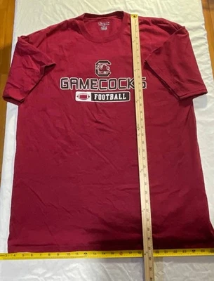 Champion Mens University Of South Carolina Gamecocks Football Shirt Size 2XL Red - Image 1 of 4