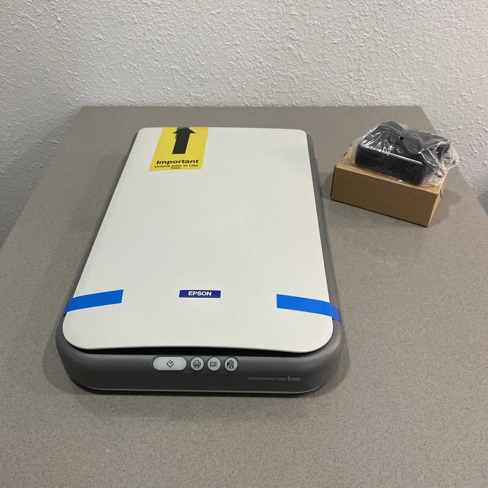 Epson Perfection 1260  Photo Scanner / Model J121A - Image 1 of 4