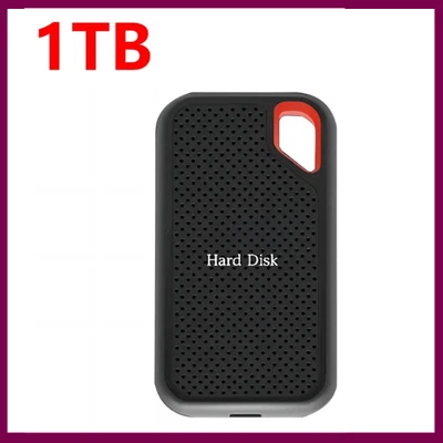 Tragbare SSD High Speed 1TB externe Festplatte USB 3.2 Typ-C für Laptop /MAC /PC - Bild 1 von 4