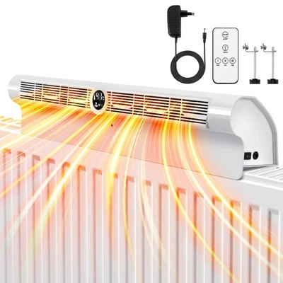 MARKENLOS Heizkörperverstärker Thermostat 6 Fan Lüfter Heizung Smart Heizkörper Ventilator