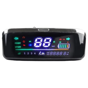 High Quality Electric Bike Ebike Scooter LCD Screen Motor Speedmeter 48 72V - Picture 1 of 48