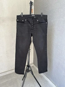 DIOR HOMME VAQUEROS VAQUEROS NEGROS HOMBRE TALLA 32 SLIM 17.5 - Imagen 1 de 24