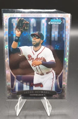 Bowman Chrome 2013 - Jason Heyward #56 X-Fractor Foto 1 de 2