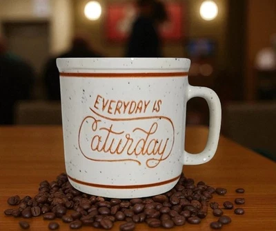 Caneca de café Cat Everyday Is Caturday - Imagem 1 de 4