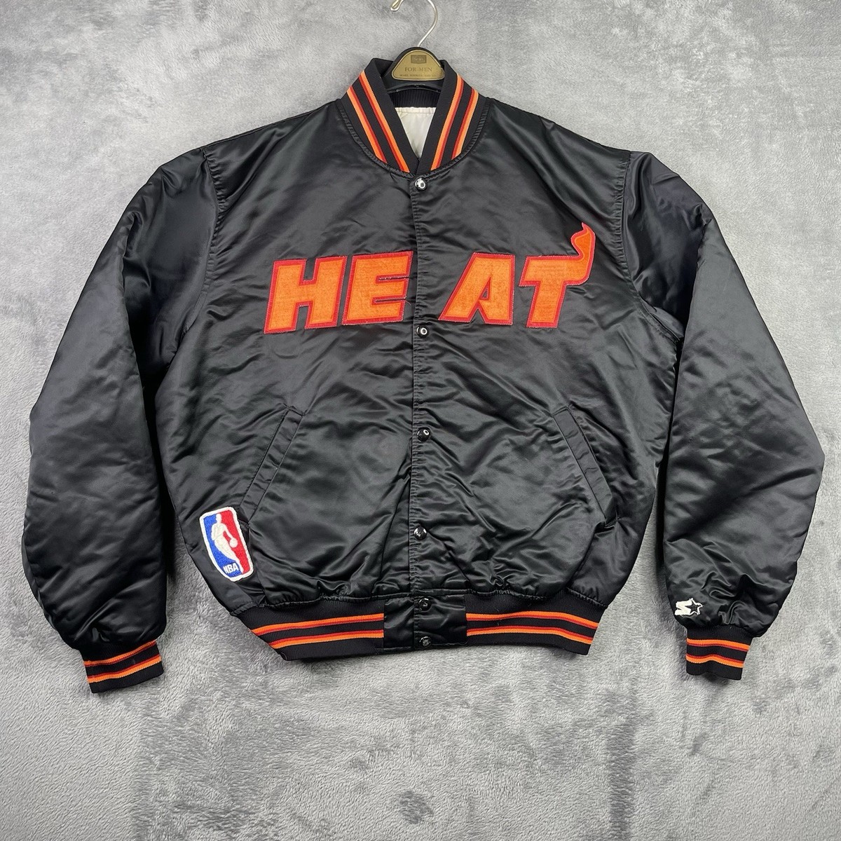 80s STARTER NBA マイアミヒート　スタジャン　ヴィンテージ 80s STARTER NBA マイアミヒート スタジャン ヴィンテージ