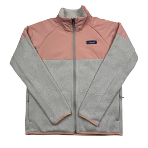 Patagonia Better Sweater Womens Shelled Fleece Full Zip Jacket Size XS Pink - Picture 1 of 14