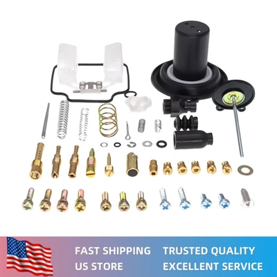 Fits For Honda 85-16 version Rebel 250/CMX 250/CA250 Carburetor Repair Kit USA - Image 1 of 4