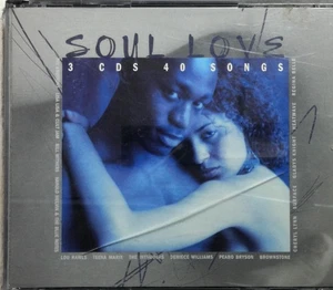 Soul Love 3 CD Set 2004 40 Soul Songs R&B Hits Sony Music - Foto 1 di 2