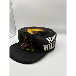 Cappello vintage anni 80 Rock Brigade Def Leppard pittori di Kenco nero OSFA streetwear - Foto 1 di 9