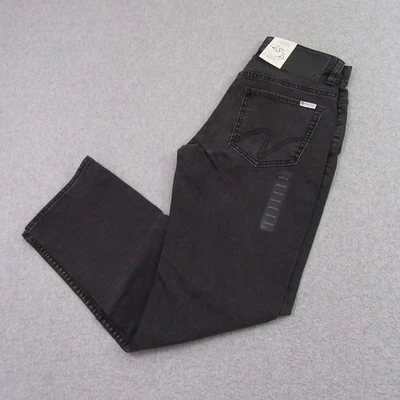Matix Mens Jeans 28 x 29 Miner Classic Straight Black Stretch Button Fly - Image 1 of 4