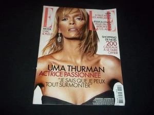 2003 NOV 24 ELLE MAGAZINE IN FRENCH - UMA THURMAN - FASHION MODELS - B 897 - Picture 1 of 2
