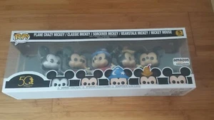 Funko Pop Disney Archives Mickey Mouse 5er Pack - Amazon Exclusive - Bild 1 von 7