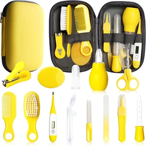 Baby Healthcare and Grooming Kit, 14 in 1 Baby Safety Set Newborn Nursery Health - Picture 1 of 12