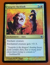 1x Sangrite Backlash | FOIL | Alara Reborn | MTG Magic Cards