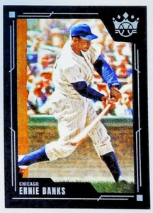 2022 Panini Diamond Kings #19 Ernie Banks Blue Frame Chicago Cubs FREE SHIP - Picture 1 of 1