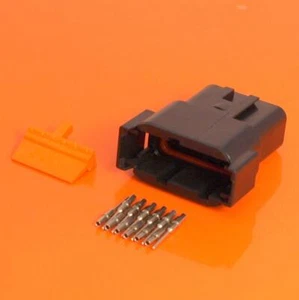 Deutsch DTM Series 12 Way Receptacle Connector DTM04-12PB Pin Wedglock DTM0412PB - Picture 1 of 5
