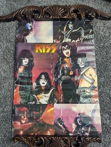 Vintage Kiss Jumbo Poster 1977 Jumbo 23x34 - Picture 1 of 7