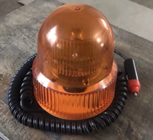 Peterson Manufacturing Company Model 773 Amber Beacon Warning Light - Picture 1 of 4