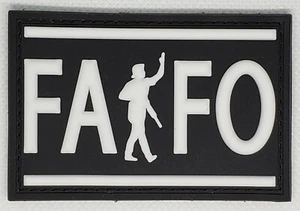 FAFO PVC Patch F#$k Around and Find Out Morale Patch USA - Picture 1 of 1