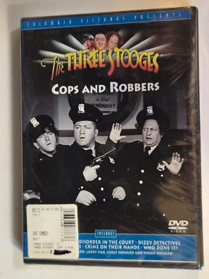 The Three Stooges  - Cops and Robbers  DVD BRAND NEW Foto 1 de 3