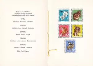 LIBRETTO SVIZZERA 1966 FRANCOBOLLI PRO JUVENTUTE - Bild 1 von 2