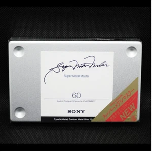 Nastro cassetta Sony Super Metal Master C-60SMMST nuovo sigillato!! Spedizione gratuita!! - Foto 1 di 2