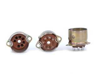 UNO NOS MICANOL N toma de pasador corto blindada para tubo Miniatura-7-Pin-Base B7G - Imagen 1 de 1