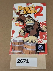 Donkey Konga 2 - Gamecube - Manual Only **NO GAME! - Bild 1 von 4